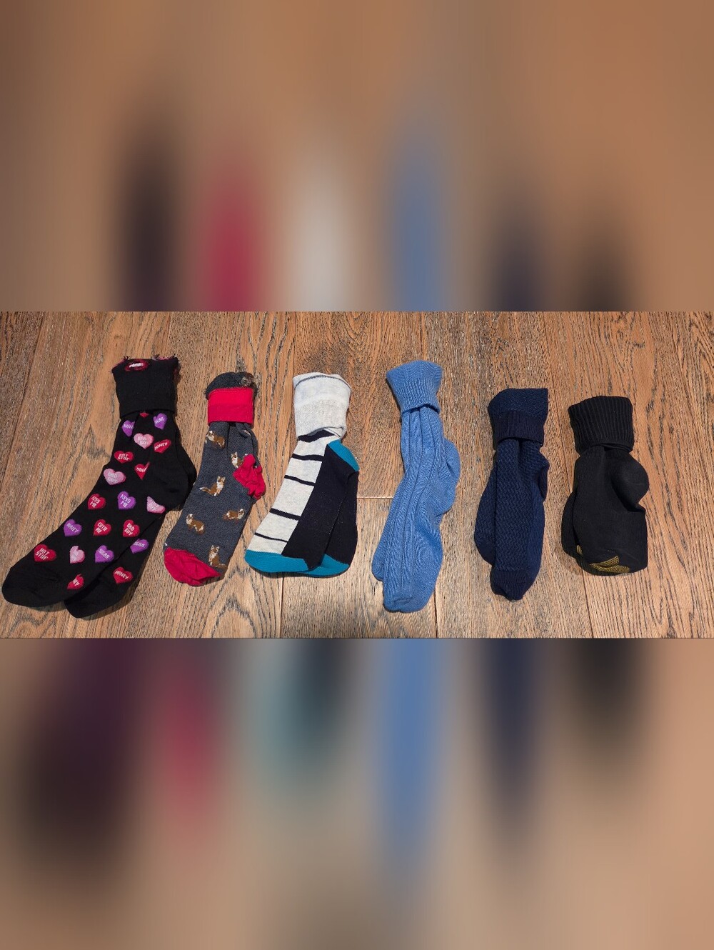Sock Bundle - Mens - Size 8-10 - Solid & Graphics